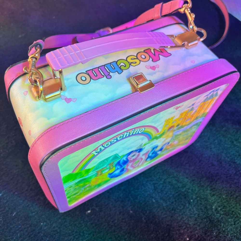Moschino My Little Pony Crossbody Lunchbox Purse - Picture 10 of 11